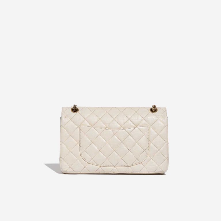 Pre-owned Chanel bag 2.55 Reissue 226 Calf Beige Beige Back | Sell your designer bag on Saclab.com