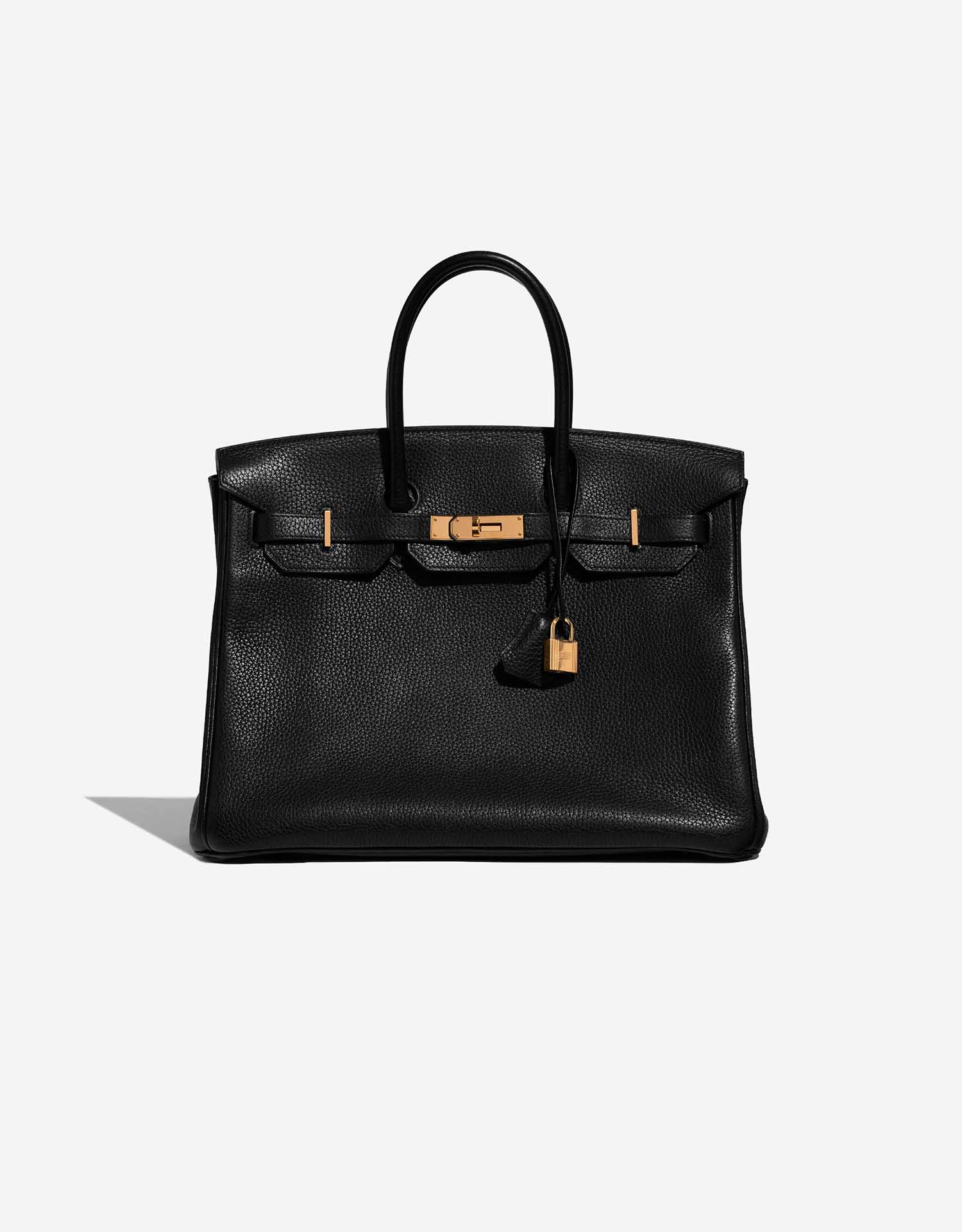 Contrefaçon Faux Sacs Birkin Hermès Birkin 35 Clémence Noir SACLÀB