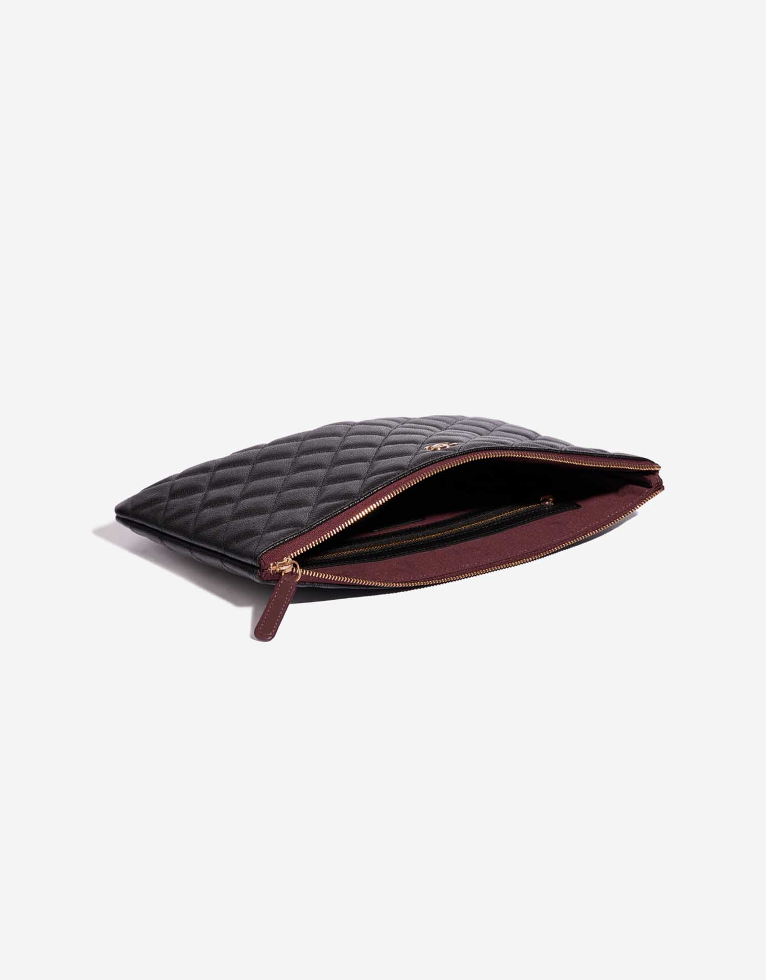 Chanel Timeless Clutch Caviar Black | SACLÀB