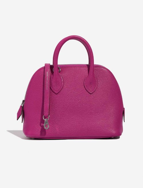 Pre-owned Hermès bag Bolide Mini 20 Chevre Mysore Rose Pourpre Pink, Violet Front | Sell your designer bag on Saclab.com