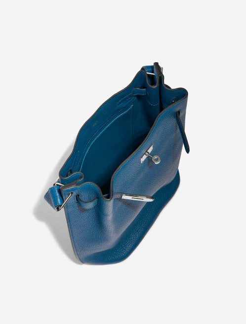 Pre-owned Hermès bag So Kelly 26 Togo Cobalt Blue Inside | Sell your designer bag on Saclab.com
