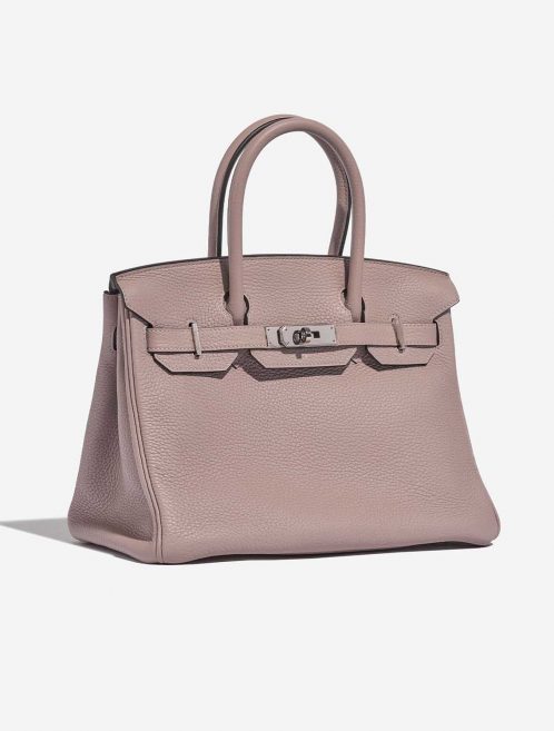Pre-owned Hermès bag Birkin 30 Togo Glycine Beige Side Front | Sell your designer bag on Saclab.com