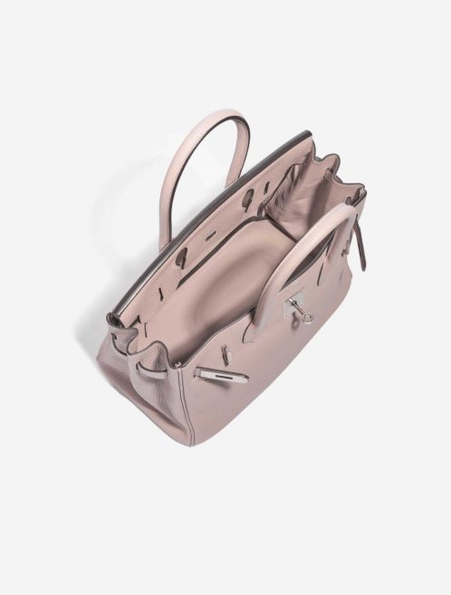 Pre-owned Hermès bag Birkin 30 Togo Glycine Beige Inside | Sell your designer bag on Saclab.com