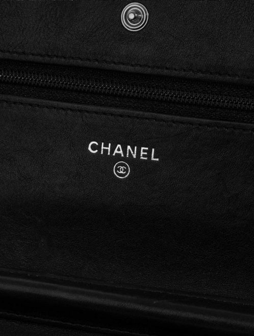 Pre-owned Chanel bag Timeless WOC Calf Black Black Logo | Sell your designer bag on Saclab.com