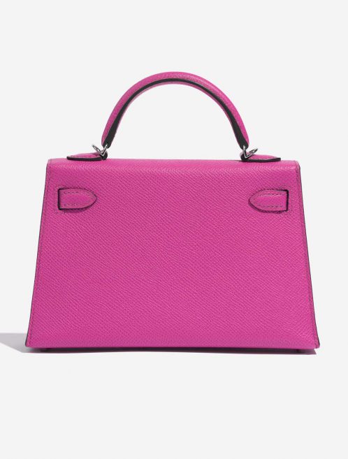 Pre-owned Hermès bag Kelly Mini Epsom Magnolia Pink Back | Sell your designer bag on Saclab.com