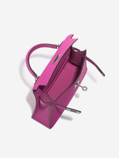 Pre-owned Hermès bag Kelly Mini Epsom Magnolia Pink Inside | Sell your designer bag on Saclab.com