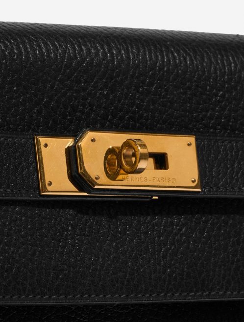 Pre-owned Hermès bag Kelly 40 Ardennes Black Black Closing System | Sell your designer bag on Saclab.com