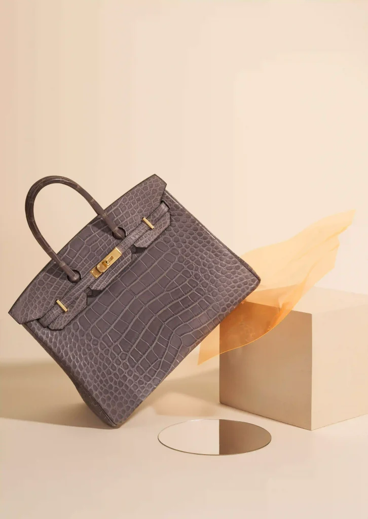 Hermès Birkin Bag Alligator Graphite