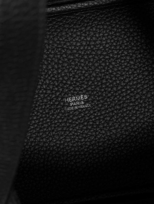 Pre-owned Hermès bag Picotin 18 Taurillon Clemence Black Black Logo | Sell your designer bag on Saclab.com