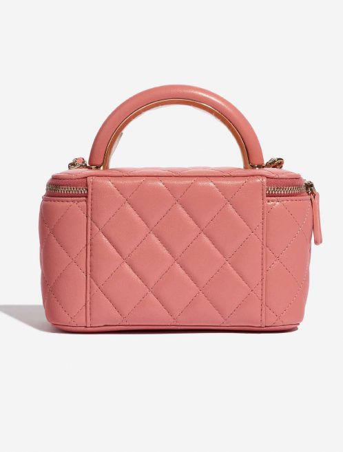 Pre-owned Chanel bag Vanity Small Coral Back | Sell your designer bag on Saclab.com