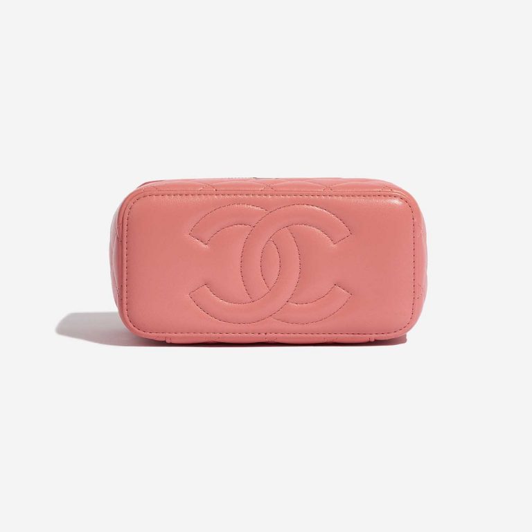 Pre-owned Chanel bag Vanity Small Coral Bottom | Sell your designer bag on Saclab.com