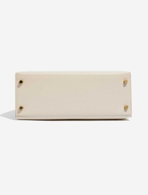 Pre-owned Hermès bag Kelly 28 Craie Bottom | Sell your designer bag on Saclab.com