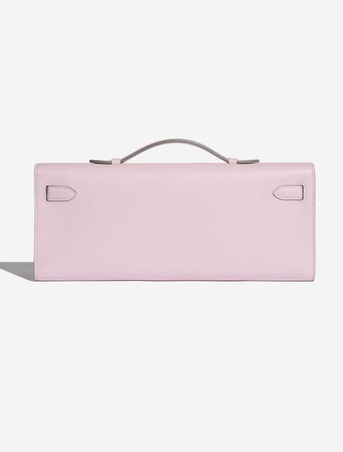 Pre-owned Hermès bag KellyCut Clutch MauvePale Back | Sell your designer bag on Saclab.com
