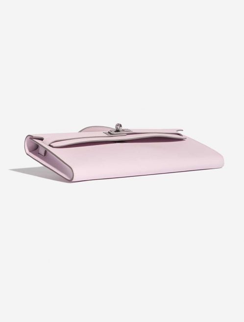 Pre-owned Hermès bag KellyCut Clutch MauvePale Bottom | Sell your designer bag on Saclab.com