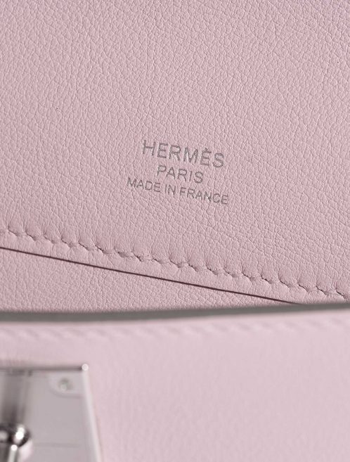 Pre-owned Hermès bag KellyCut Clutch MauvePale Logo| Sell your designer bag on Saclab.com