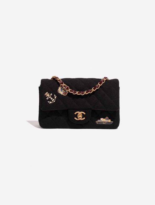 Chanel Timeless MiniRectangular Black Front  | Sell your designer bag on Saclab.com
