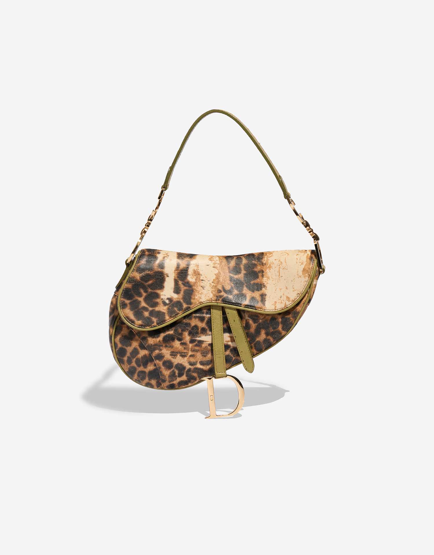 Dior Saddle Calf Leopard Print SACLÀB
