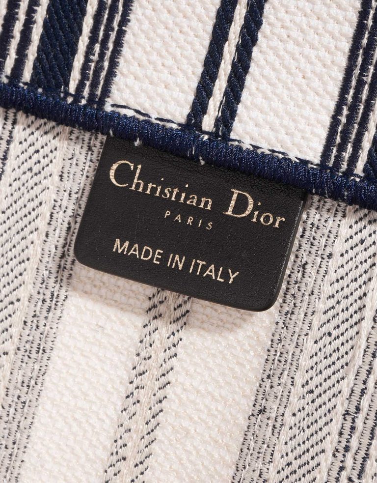 Dior BookTote Large Beige-Blue Logo  | Sell your designer bag on Saclab.com