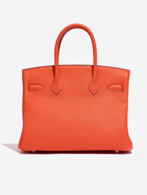 Hermès Birkin 30 OrangePoppy-Blush Back  | Sell your designer bag on Saclab.com