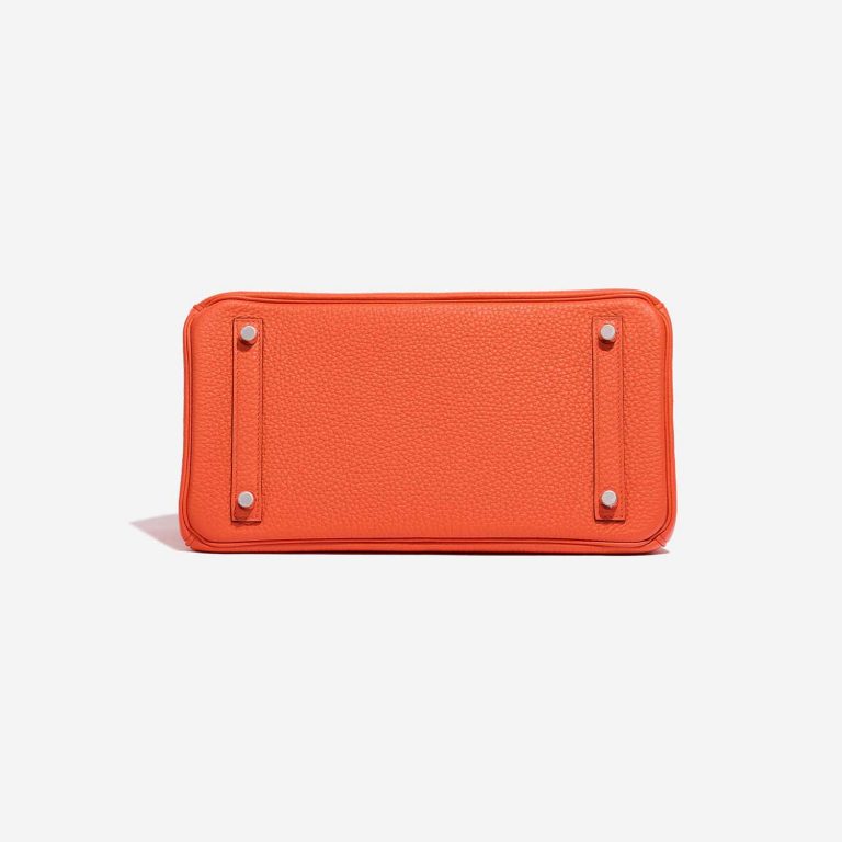 Hermès Birkin 30 OrangePoppy-Blush Bottom  | Sell your designer bag on Saclab.com