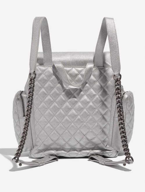 Chanel Backpack Silver Back  | Sell your designer bag on Saclab.com