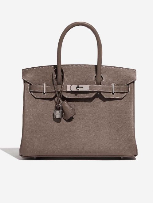 Hermès Birkin 30 Etoupe Front  | Sell your designer bag on Saclab.com