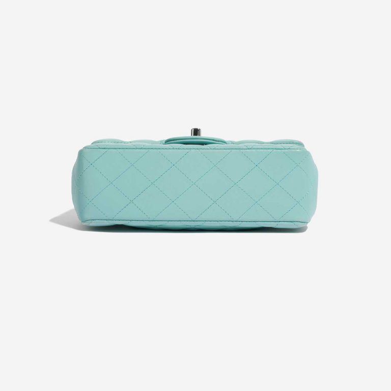 Chanel Timeless MiniRectangular TiffanyBlue Bottom  | Sell your designer bag on Saclab.com