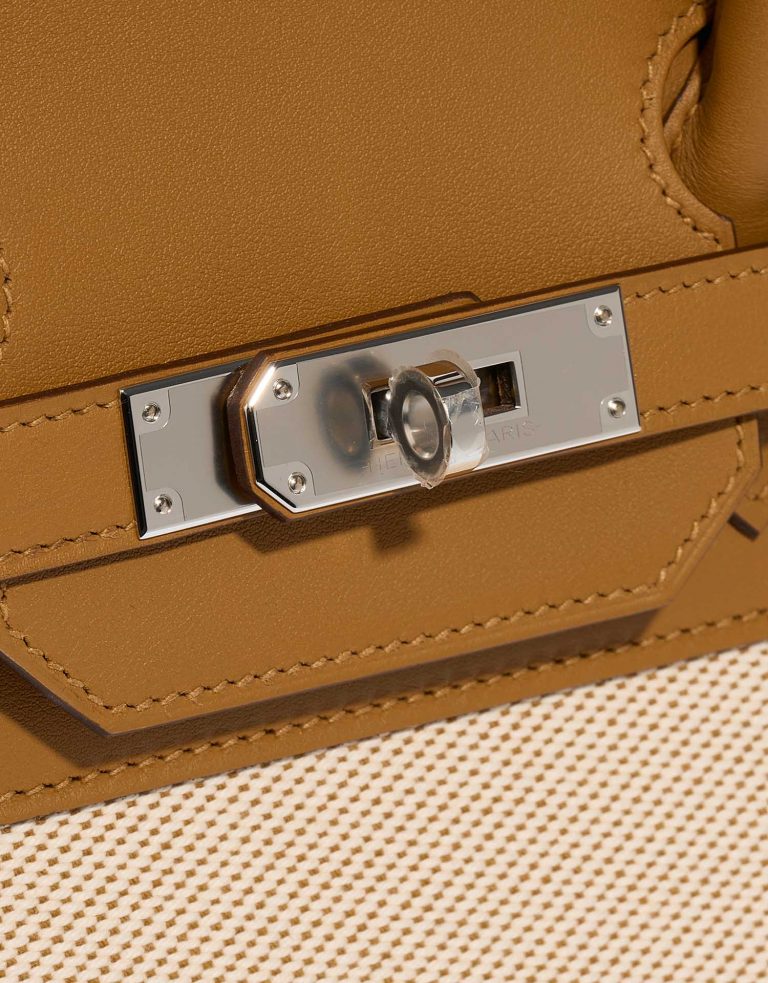 Hermès BirkinFray 35 Gold Closing System  | Sell your designer bag on Saclab.com