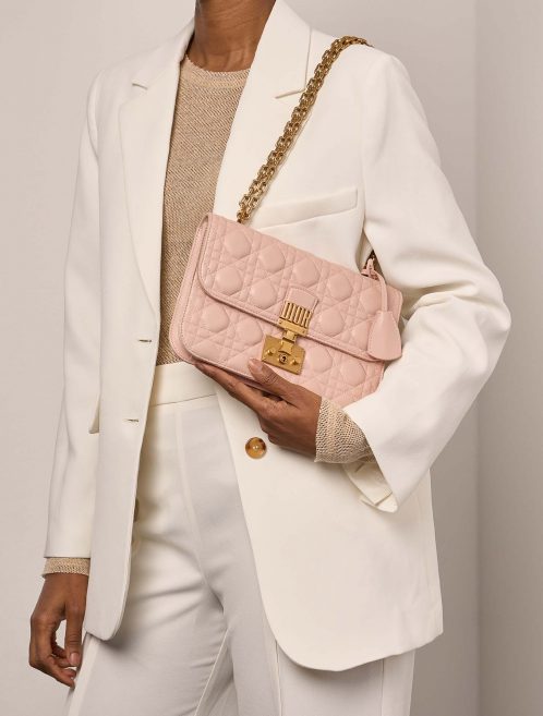 Dior DiorAddict Pink Front  | Sell your designer bag on Saclab.com