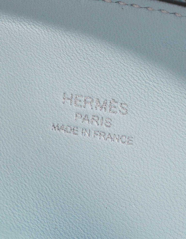Hermès Bolide Mini20 BlueBrume Logo  | Sell your designer bag on Saclab.com