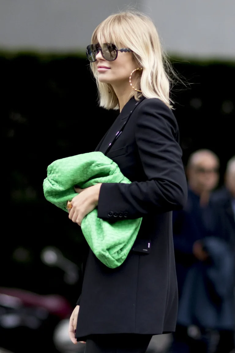 Bottega Veneta Pouch Green Xenia Adonts
