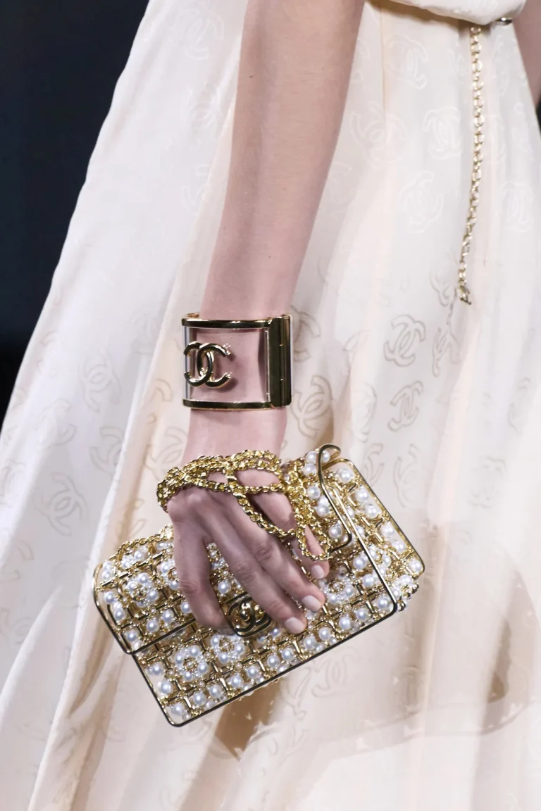 Chanel Pearl Flap Bag Spring/Summer 2023