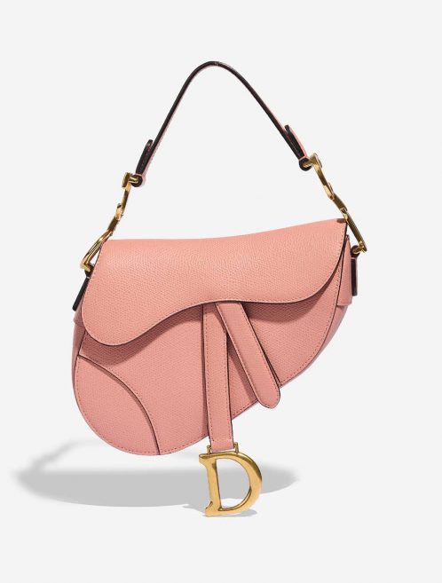 Dior Saddle Mini Pink Front  | Sell your designer bag on Saclab.com