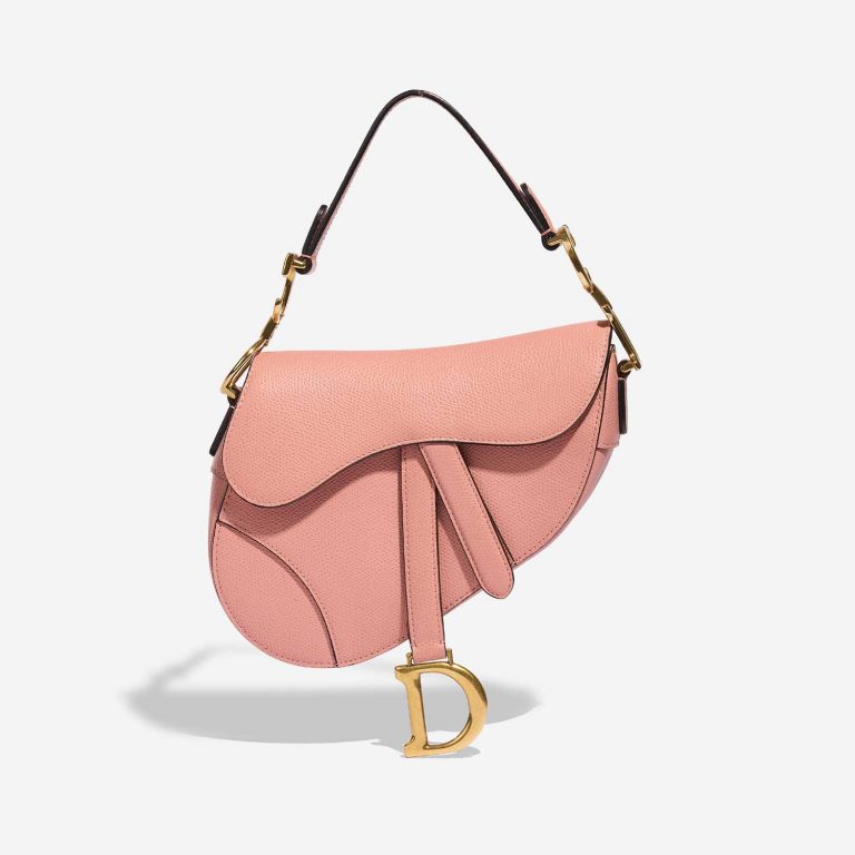 Dior Saddle Mini Pink Front  | Sell your designer bag on Saclab.com