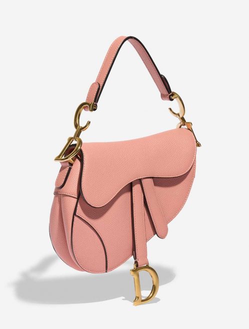 Dior Saddle Mini Pink Side Front  | Sell your designer bag on Saclab.com