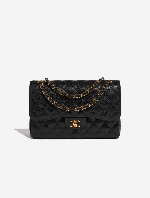 Chanel Timeless Jumbo Black Front  | Sell your designer bag on Saclab.com