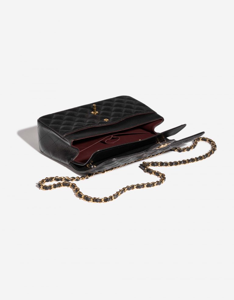 Chanel Timeless Jumbo Black Inside  | Sell your designer bag on Saclab.com