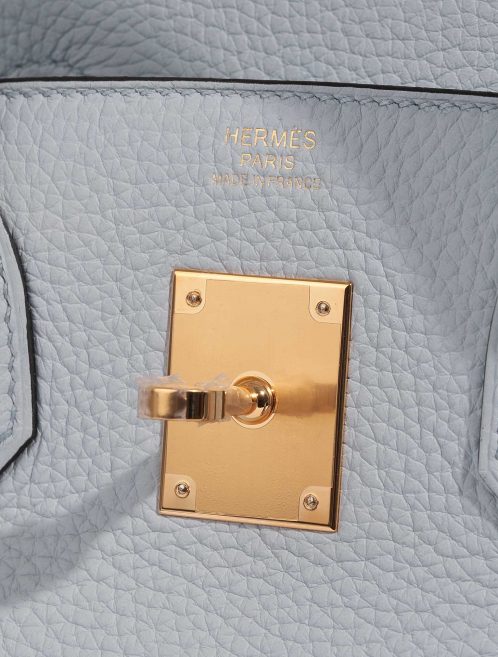 Hermès Birkin 30 BluePale Logo  | Sell your designer bag on Saclab.com