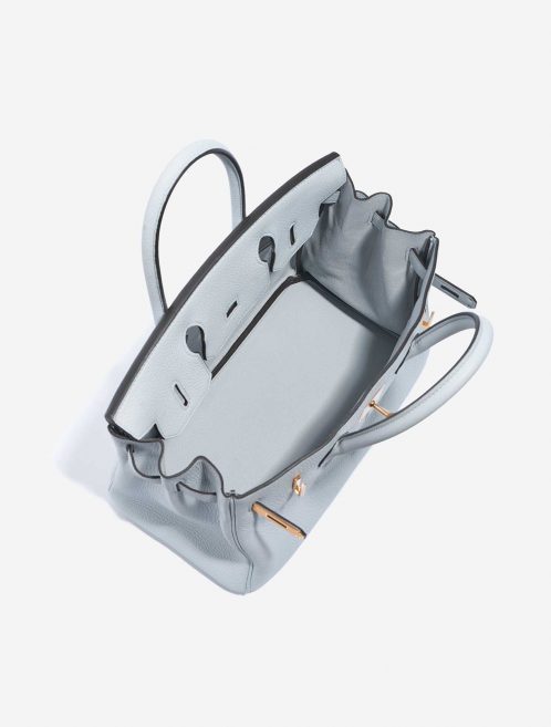 Hermès Birkin 30 BluePale Inside  | Sell your designer bag on Saclab.com