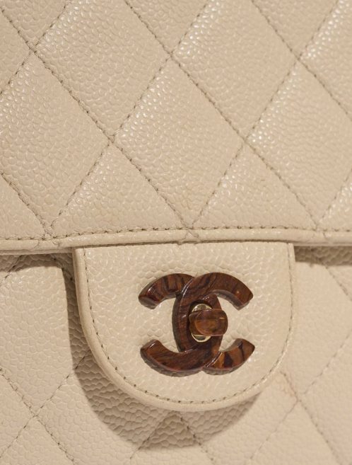 Chanel Timeless Jumbo Beige Closing System  | Sell your designer bag on Saclab.com