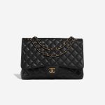 Chanel Timeless Maxi Black Front  | Sell your designer bag on Saclab.com