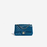 Chanel Timeless MiniRectangular Blue Front  | Sell your designer bag on Saclab.com