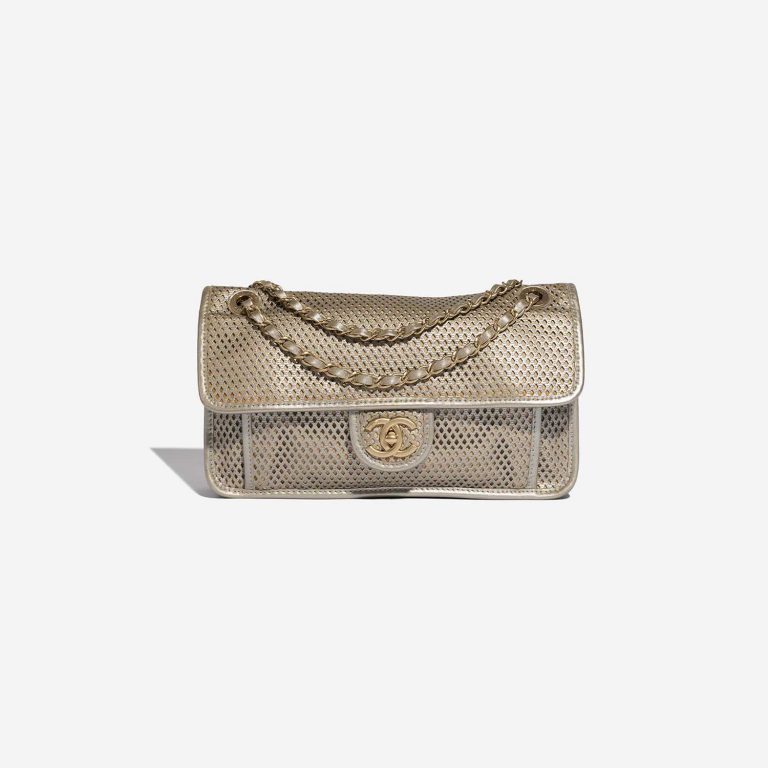 Chanel Timeless Medium Gold Front  | Sell your designer bag on Saclab.com