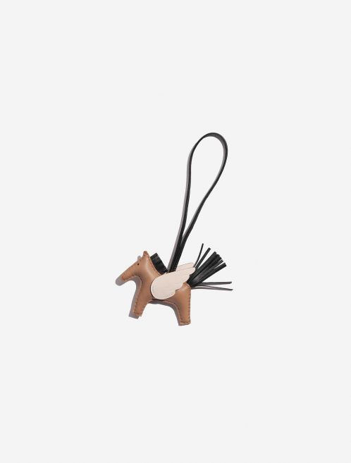 Hermès RodeoPegasusPM OneSize Chai-Nata-Black Front  | Sell your designer bag on Saclab.com