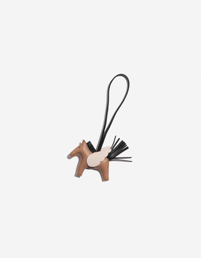 Hermès RodeoPegasusPM OneSize Chai-Nata-Black Front  | Sell your designer bag on Saclab.com
