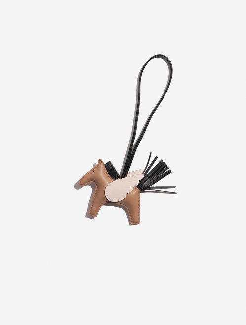 Hermès RodeoPegasusPM OneSize Chai-Nata-Black Front  | Sell your designer bag on Saclab.com