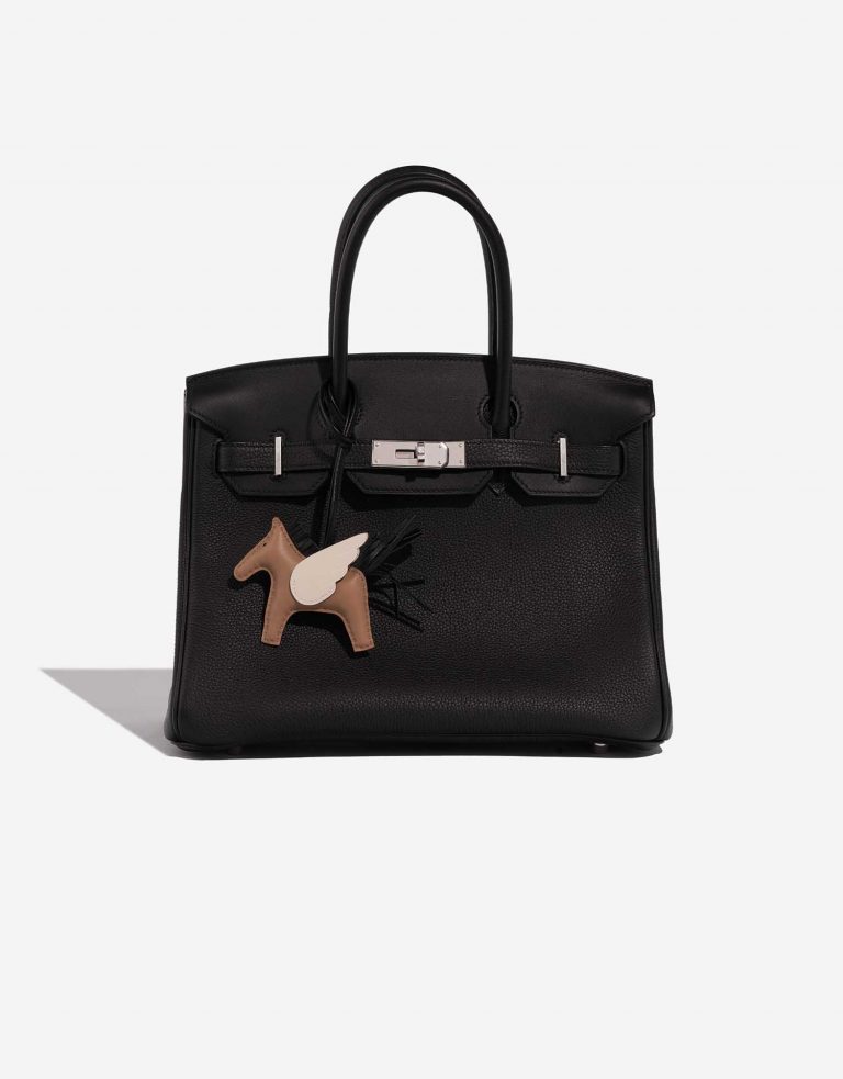 Hermès RodeoPegasusPM OneSize Chai-Nata-Black Closing System  | Sell your designer bag on Saclab.com