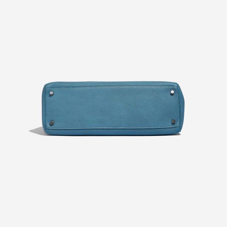 Hermès Kelly 35 BlueJean Bottom  | Sell your designer bag on Saclab.com