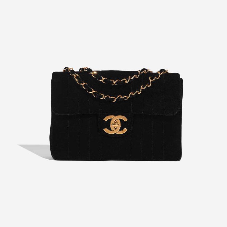 Chanel Timeless Jumbo Black Front  | Sell your designer bag on Saclab.com