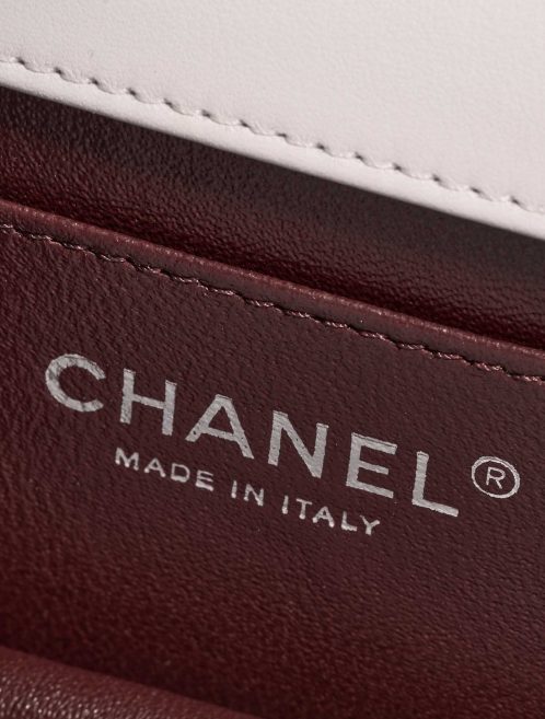 Chanel Timeless MiniFlap White Logo  | Sell your designer bag on Saclab.com